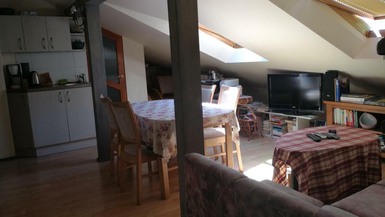 Apartmán Ausras Mansarde Nida Exteriér fotografie