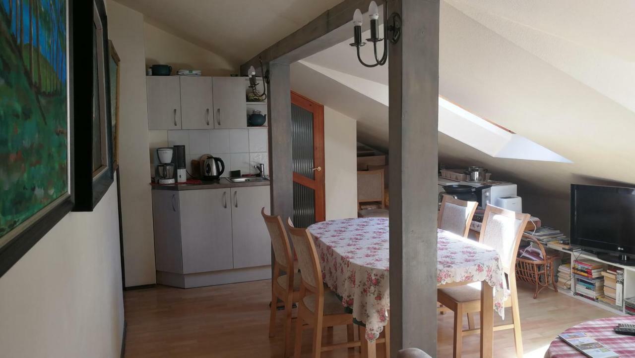 Apartmán Ausras Mansarde Nida Exteriér fotografie